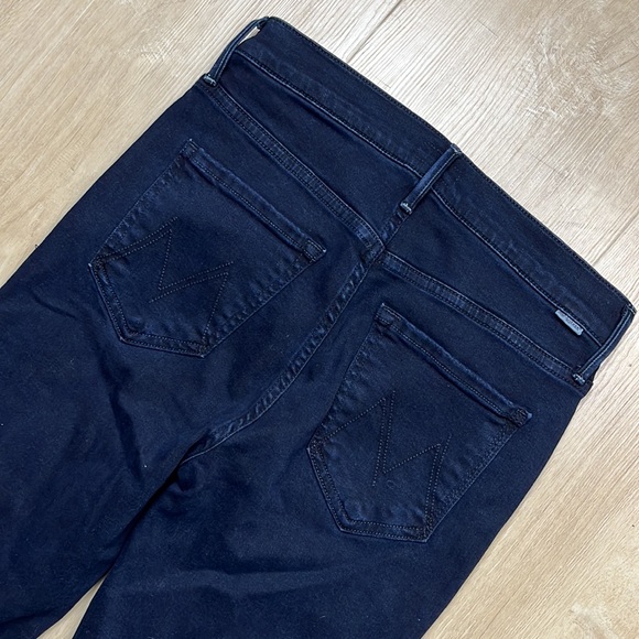 MOTHER The midrise dazzler ankle fray holding hands jeans SIZE 26 0960 - Picture 6 of 9